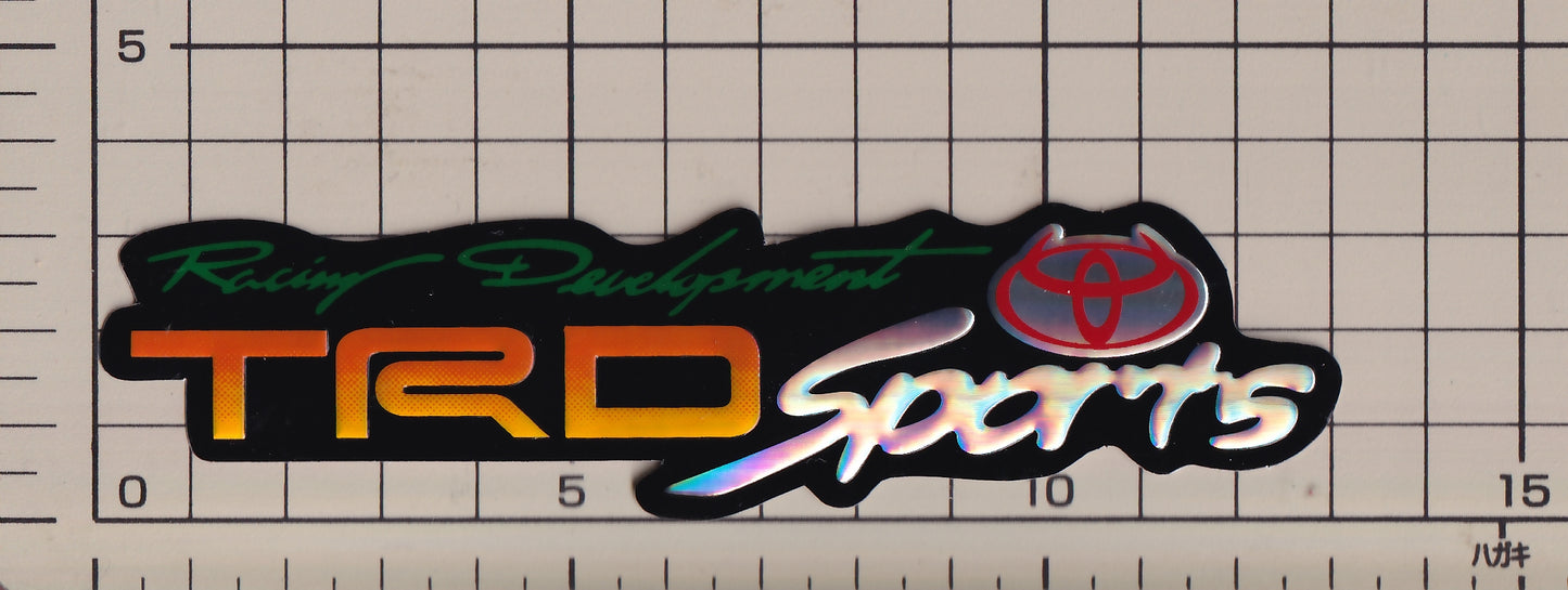 トヨタ TRD ホログラム レーシング デベロップメント スポーツ ステッカー TOYOTA sticker hologram TRD Racing Development sports