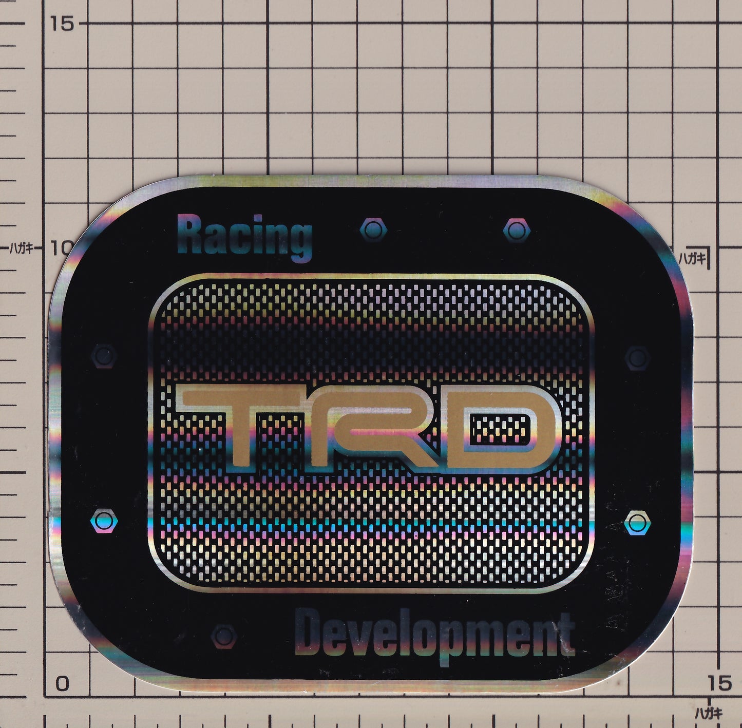 トヨタ TRD フューエルタンク レーシングデベロップメント スパンコール ステッカー【残りわずか】TOYOTA  sticker spangle Racing Development fueltank TRD