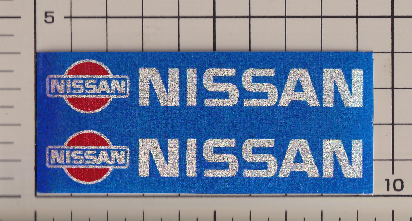 日産 スパンコール ホログラム ステッカー NISSAN sticker  spangle  hologram