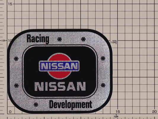 日産 スパンコール フューエルタンク レーシングデベロップメント ステッカー NISSAN sticker spangle Racing Development fueltank