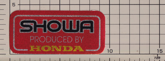 ホンダ ホログラム スパンコール ウィング プロデュースバイホンダ ステッカー HONDA SHOWA sticker spangle hologram wing produce by HONDA