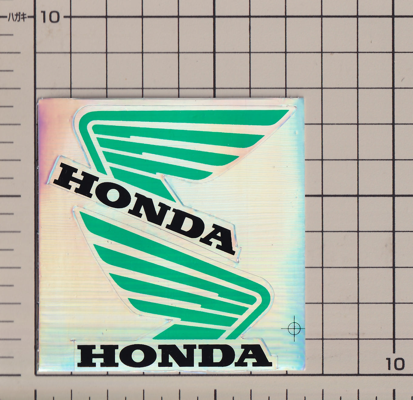 ホンダ ウィング 対称形 ホログラム ステッカー【残りわずか】HONDA sticker hologram mirror image wing