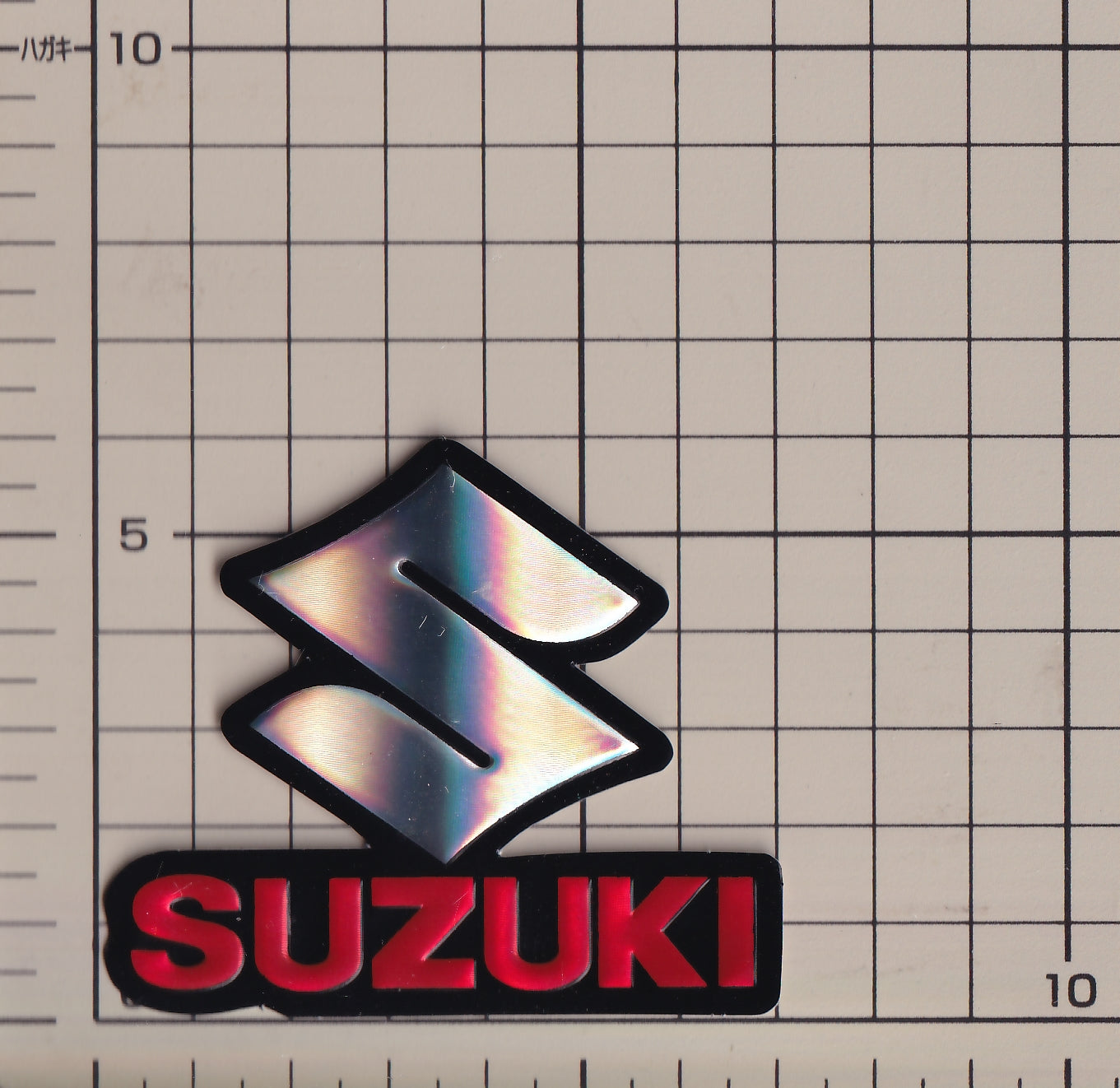 スズキ ホログラム ステッカー SUZUKI sticker  hologram
