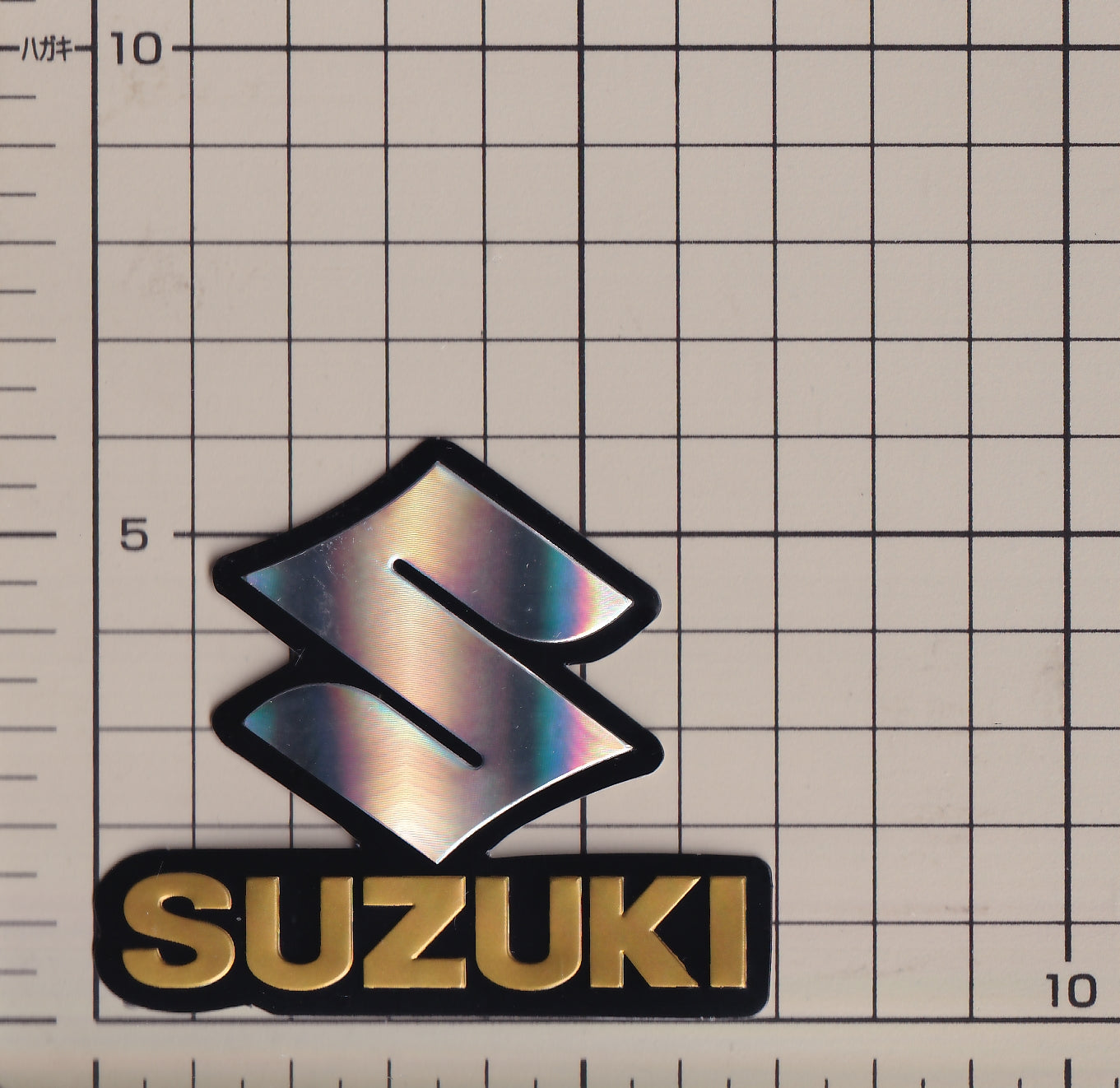 スズキ ホログラム ステッカー SUZUKI sticker  hologram