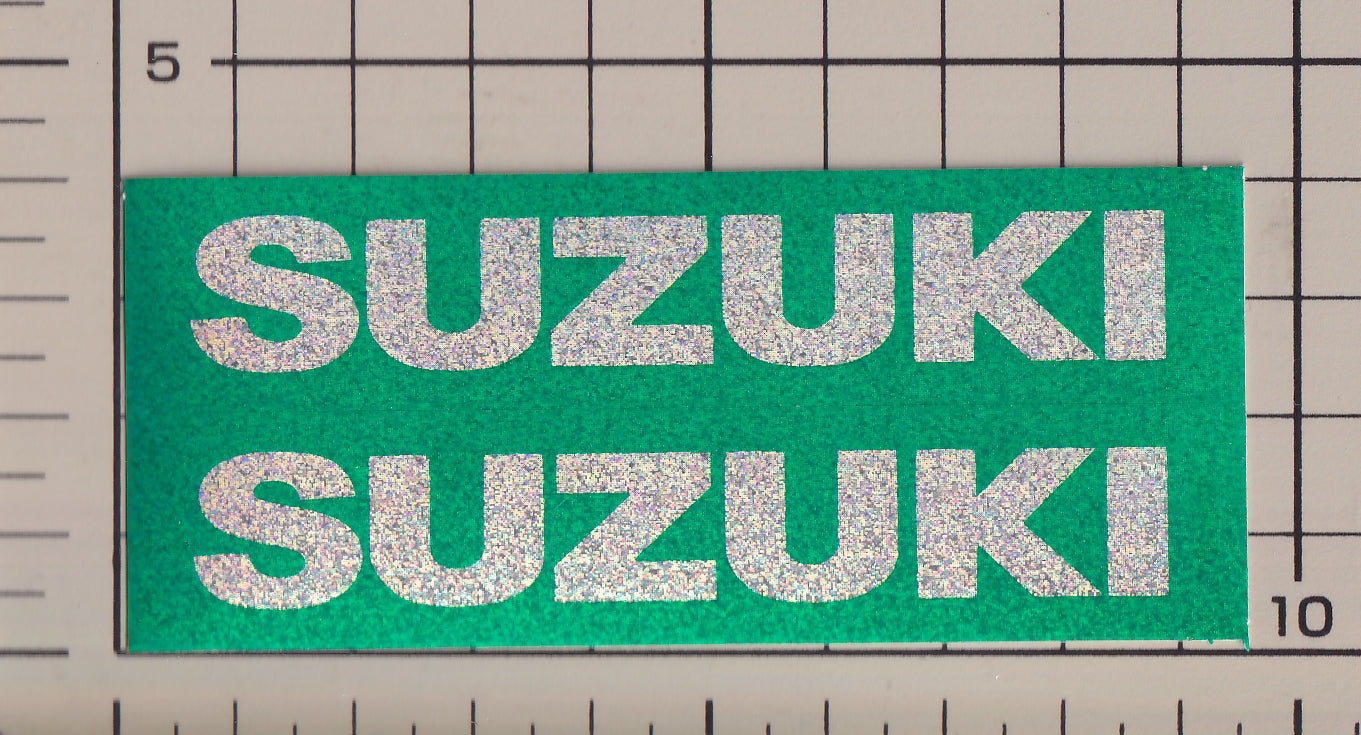 スズキ スパンコール ２枚組 ステッカー SUZUKI sticker spangle