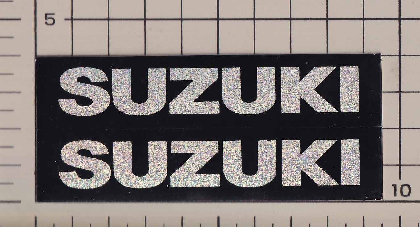 スズキ スパンコール ２枚組 ステッカー SUZUKI sticker spangle