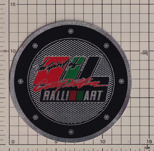 三菱 ラリーアート フユーエルタンク スパンコール ステッカー【残りわずか】MITSUBISHI RALLI ART rally art spangle fueltank sticker