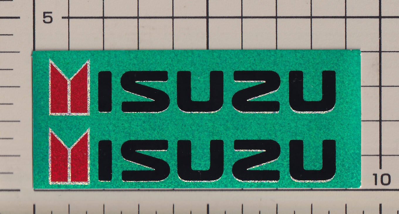 いすゞ スパンコール２枚組 ステッカー【残りわずか】ISUZU  sticker spangle