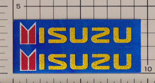 いすゞ スパンコール２枚組 ステッカー【残りわずか】ISUZU  sticker spangle