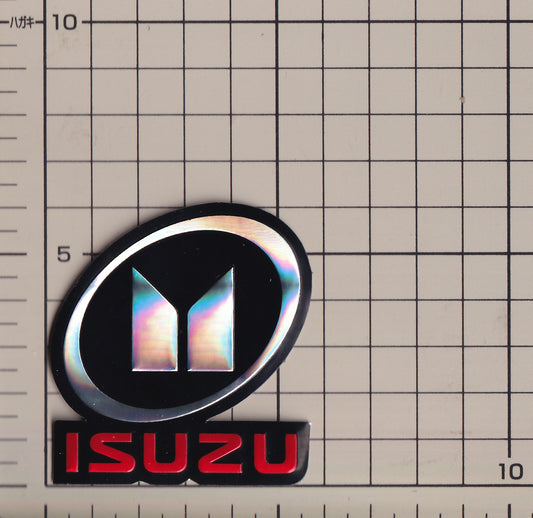 いすゞ  ホログラム マーク ステッカー ISUZU sticker hologram mark