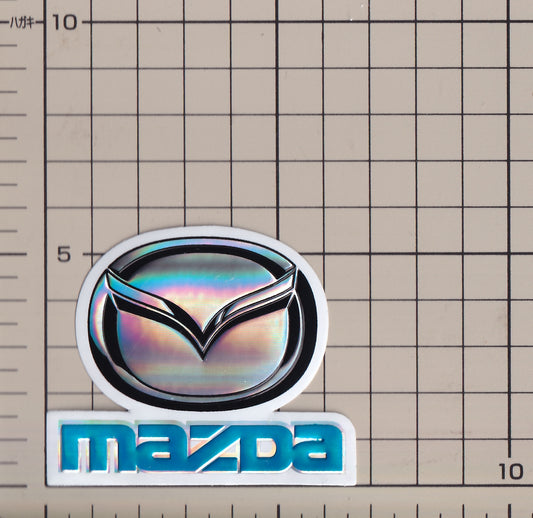 マツダ ホログラム マーク ステッカー MAZDA hologram sticker mark