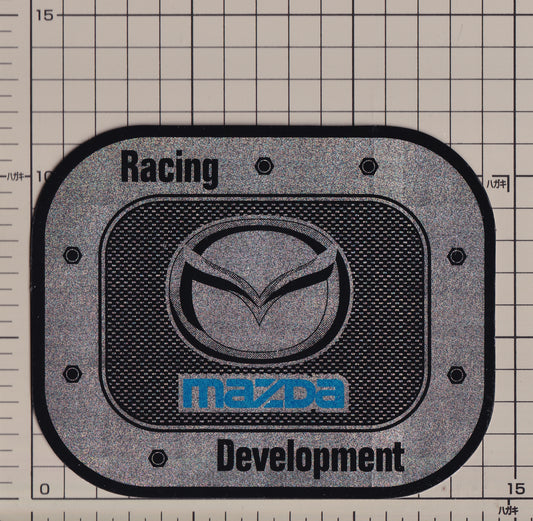 マツダ フューエルタンク レーシングデベロップメント スパンコール ステッカー 【残りわずか】MAZDA sticker spangle Racing Development fueltank
