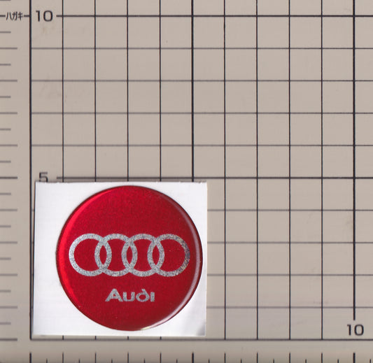 アウディ マーク スパンコール エンブレム  Audi emblem mark spangle