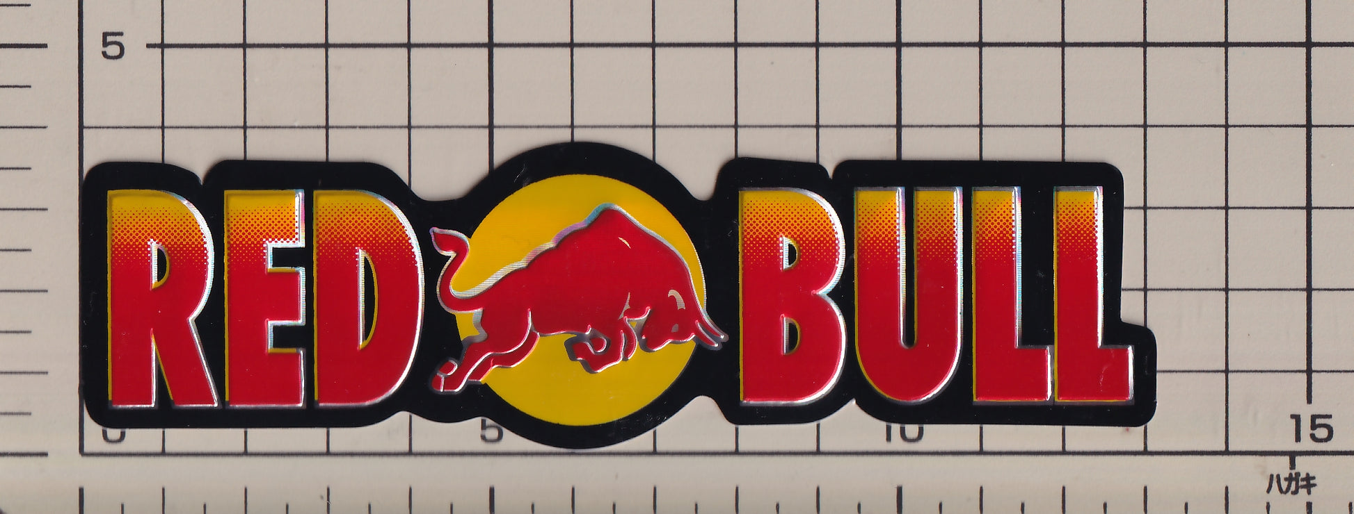 Holographic Red Bull Stickers