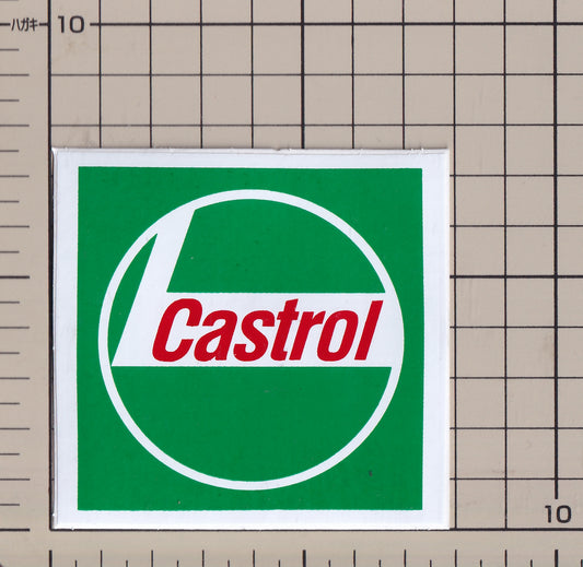 旧ロゴ カストロール ステッカー Castrol sticker old logo